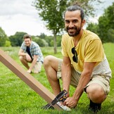 grondankers voor schommel, tuin, verankeringen, slijtvast, winddicht, kinderschommel, 420 mm