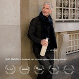 LARS NYSØM Drinkfles RVS 350ml - Taupe Bruin - Geïsoleerde Lekvrije Fles