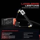 Frankberg Window Lifter Window Lifter Mechanisme Side Window Window Holder Elektrische Motor Window Lifter Window Lifter Mechanisme Vervangen# 350103187400