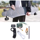 ESC-controllerset, elektrische skateboard, afstandsbediening, 36 V, 430 W, 12 A, ESC-moederbord, naafmotor, dubbele aandrijving, sinusaandrijving, elektrische longboard, afstandsbediening