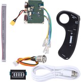 ESC-controllerset, elektrische skateboard, afstandsbediening, 36 V, 430 W, 12 A, ESC-moederbord, naafmotor, dubbele aandrijving, sinusaandrijving, elektrische longboard, afstandsbediening