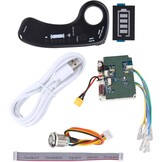 ESC-controllerset, elektrische skateboard, afstandsbediening, 36 V, 430 W, 12 A, ESC-moederbord, naafmotor, dubbele aandrijving, sinusaandrijving, elektrische longboard, afstandsbediening