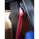 Roeitoestel voor thuis, opklapbaar roeitrainer Roeimachines, gewichtscapaciteit 120 kg (Rood)