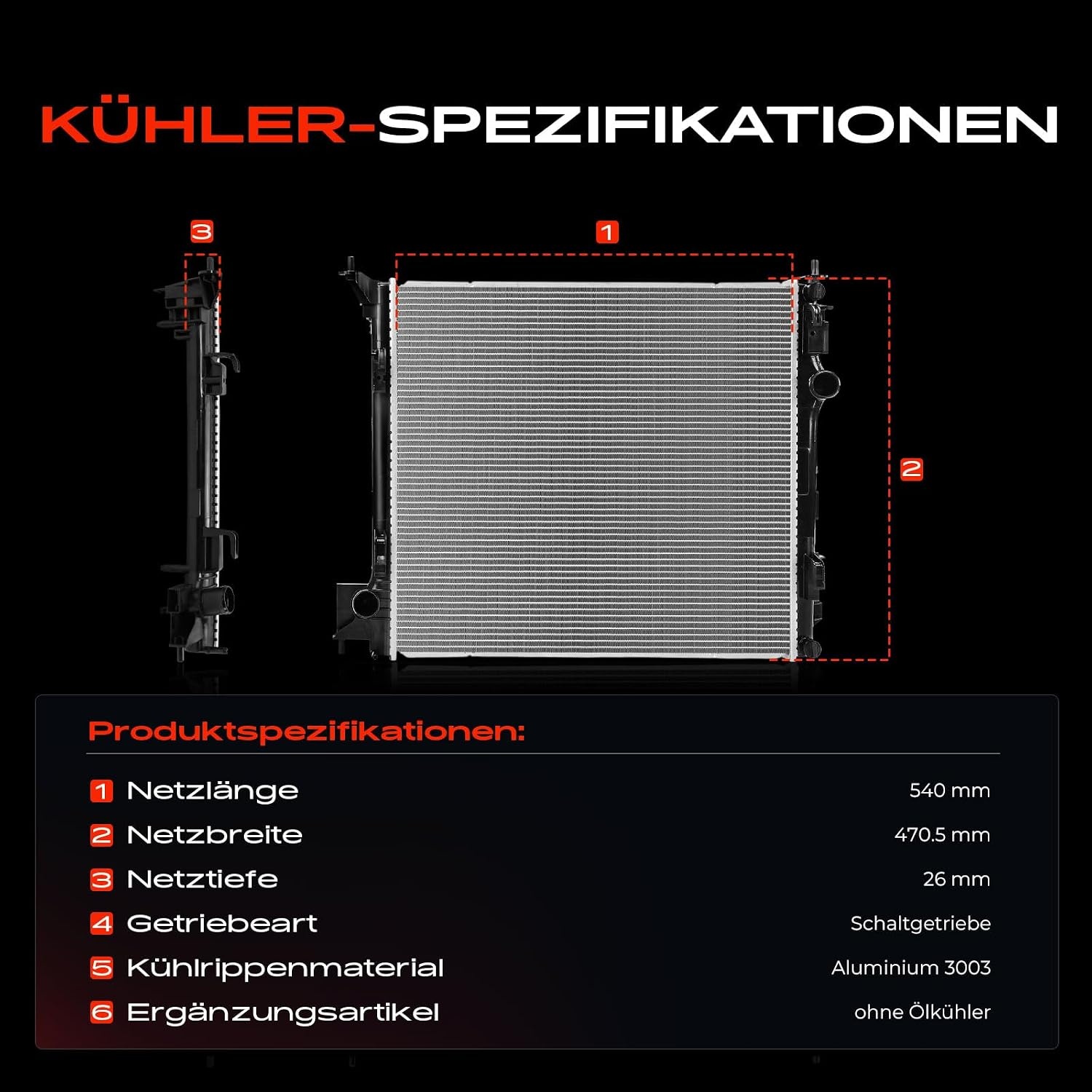 Frankberg Koeler, waterkoeler, motorkoeler, radiator, koelsysteem, koelvloeistof, koeling, transmissieoliekoeler, motoroliekoeler, vervanging # 21410HV70A