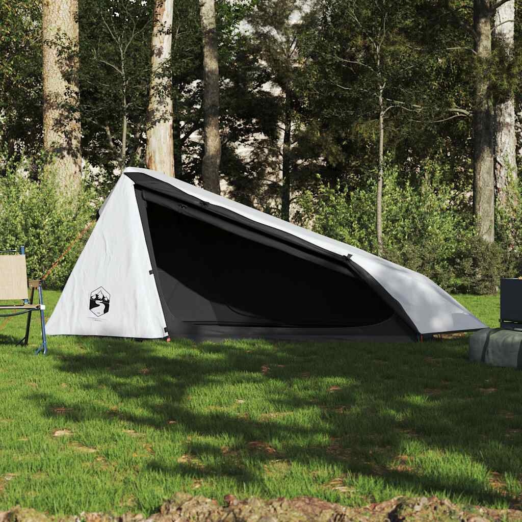 Tunneltent 1-persoons waterdicht verduisterend wit - 34% Korting