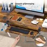 Uittrekbare Toetsenbordlade Onder Bureau (650x300mm) - 32% Korting