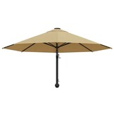 Wandparasol Taupe 300cm - 34% Korting
