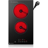 Keramische Kookplaat Zwart 3200W - 35% Korting