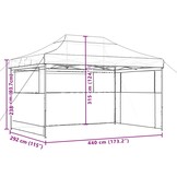 Pop-up Partytent Taupe - 34% Korting