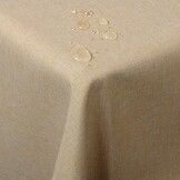 Waterafstotend Tafelkleed Zand Linnenlook 110x140cm (26% Korting)