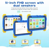 Kindertablet Blauw 10,1" FHD - 33% Korting!