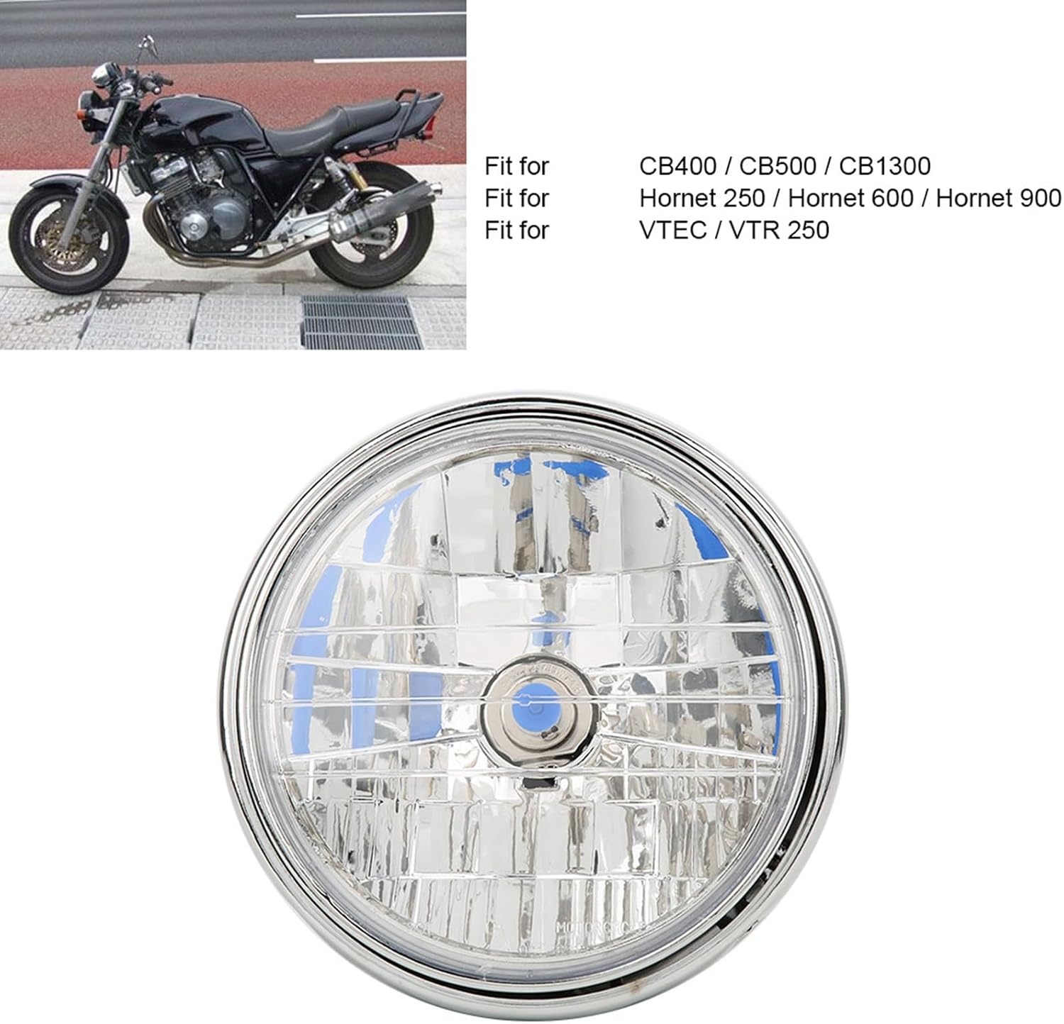 Retro Motorfiets Koplamp 7 inch Heldere Lens - 33% Korting