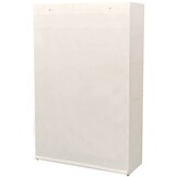 Kledingkast met Houten Frame en Stoffen Hoes - 110x40x170 cm - 41% Korting