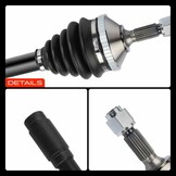 Aandrijfas Peugeot 206 Automaat Rechts - 805mm | 34% Korting