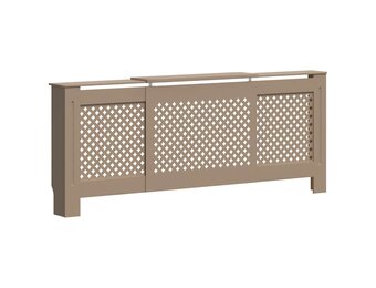 Verstelbare Radiatorombouw 205 cm MDF - 34% Korting