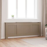 Verstelbare Radiatorombouw 205 cm MDF - 34% Korting