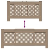 Verstelbare Radiatorombouw 205 cm MDF - 34% Korting