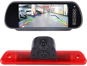 Achteruitrijcamera Set voor Fiat Scudo 2007-2016 met 7" Monitor (34% Korting)