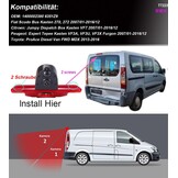 Achteruitrijcamera Set voor Fiat Scudo 2007-2016 met 7" Monitor (34% Korting)