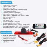 Achteruitrijcamera Set voor Fiat Scudo 2007-2016 met 7" Monitor (34% Korting)