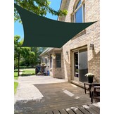 Waterdicht Schaduwdoek Rechthoekig 4x4m - 95% UV-Bescherming (Sandkleur) - 34% Korting!