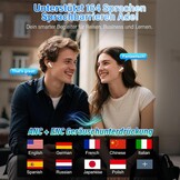 Draadloze Vertaaloordopjes (164 Talen) - 26% Korting