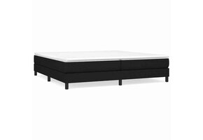 Zwarte Boxspring Bedstof 200x200 cm - 46% Korting
