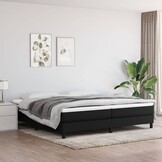 Zwarte Boxspring Bedstof 200x200 cm - 34% Korting