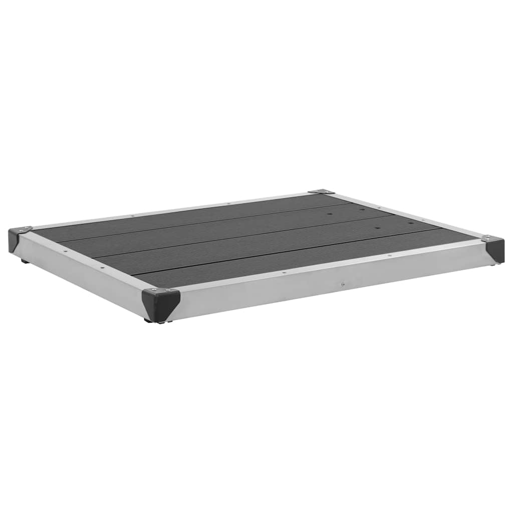 Lage Douchebak RVS & HKC Grijs - 80x62 cm | 34% Korting