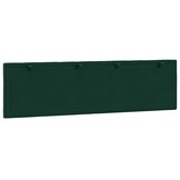 Hoofdbordkussen "Hanko" 180 cm Fluweel Donkergroen - 34% Korting