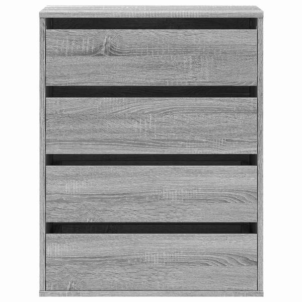 Ladekast 60x41x76 cm Grijs Sonoma Eikenhout - 34% Korting!