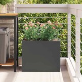 VidaXL Tuinplantenbak Zwart 50x32x40 cm - 29% Korting!