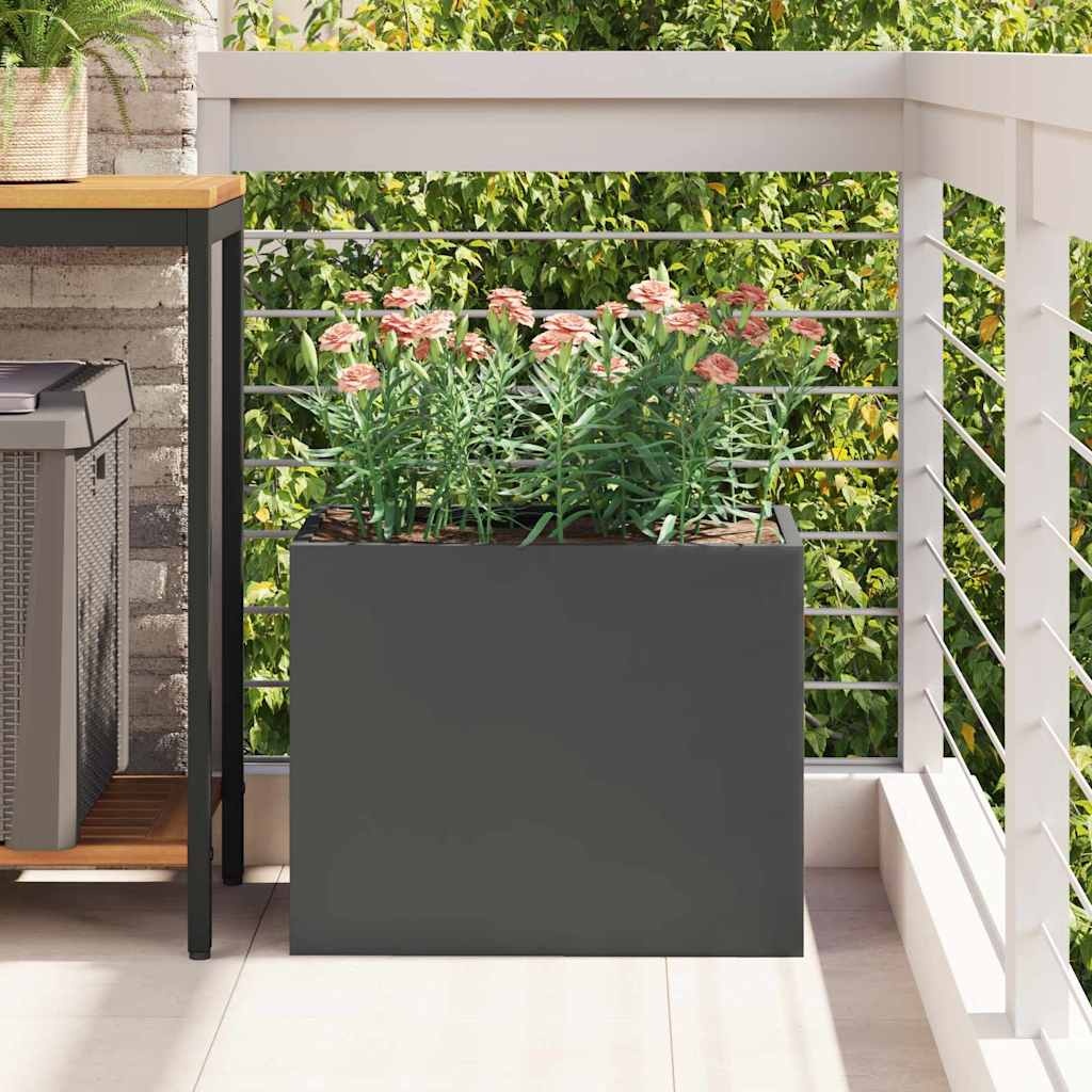 VidaXL Tuinplantenbak Zwart 50x32x40 cm - 29% Korting!