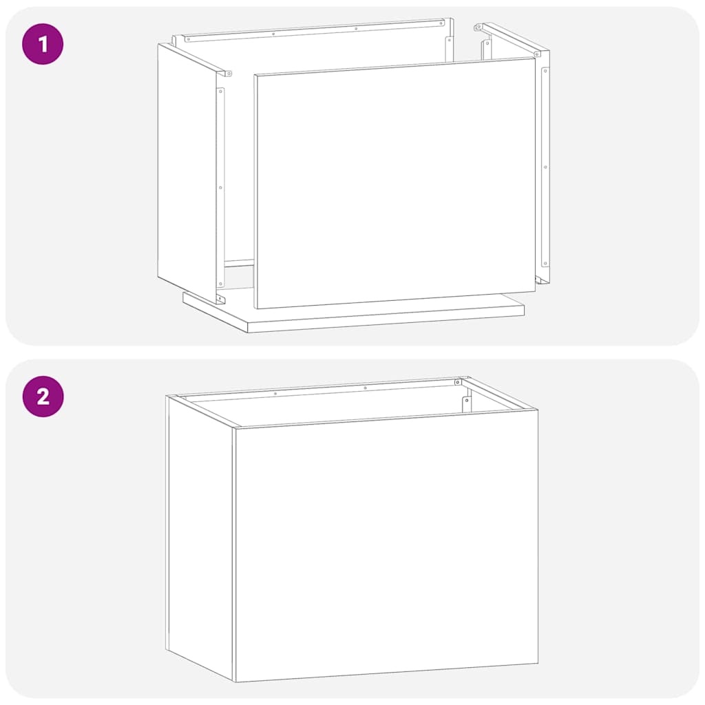 VidaXL Tuinplantenbak Zwart 50x32x40 cm - 29% Korting!