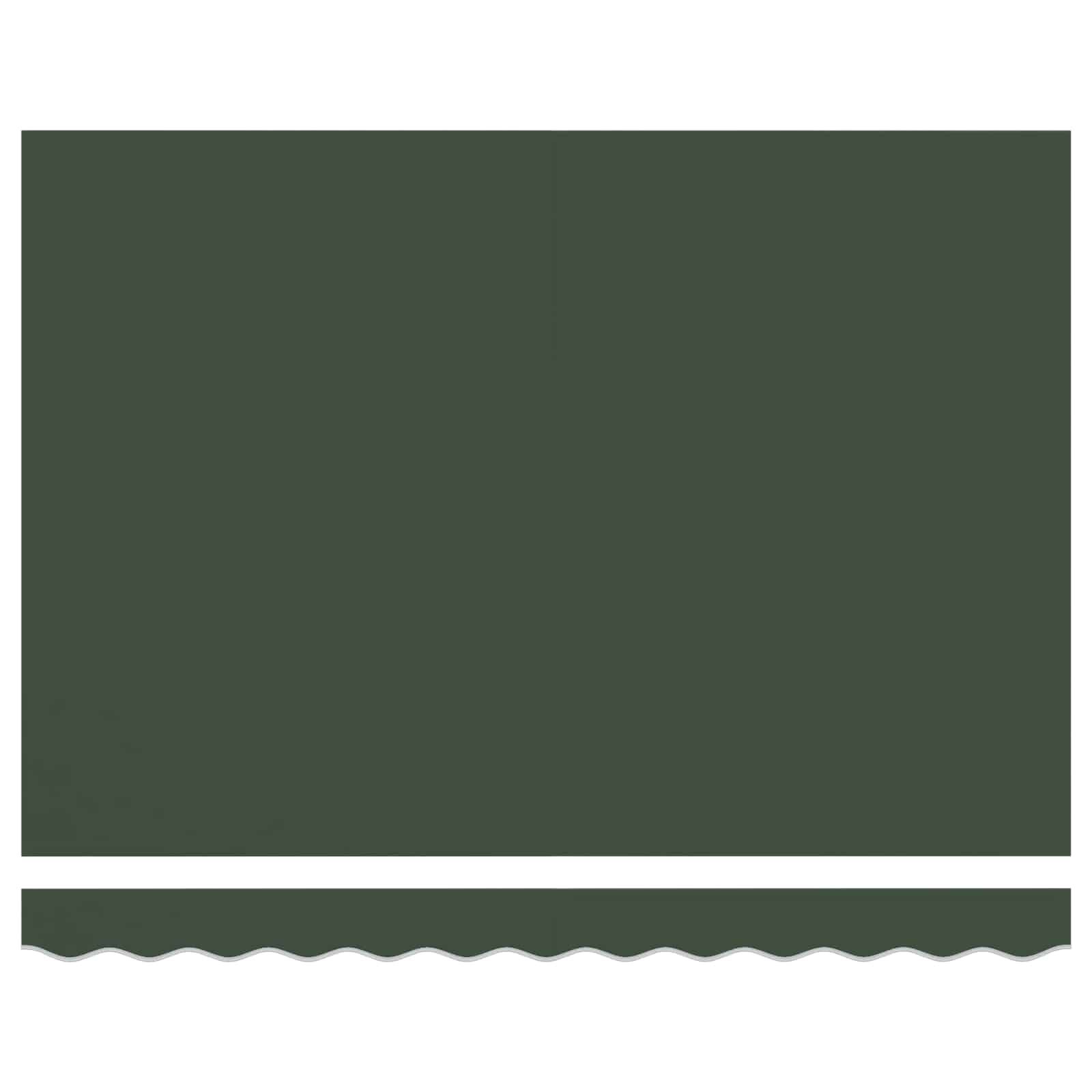 Donkergroen Polyester Vervangingsdoek Zonnescherm 4.5x3.5m - 34% Korting