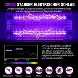 Elektrische Insectenverdelger 3800V - Muggenlamp met 37% Korting