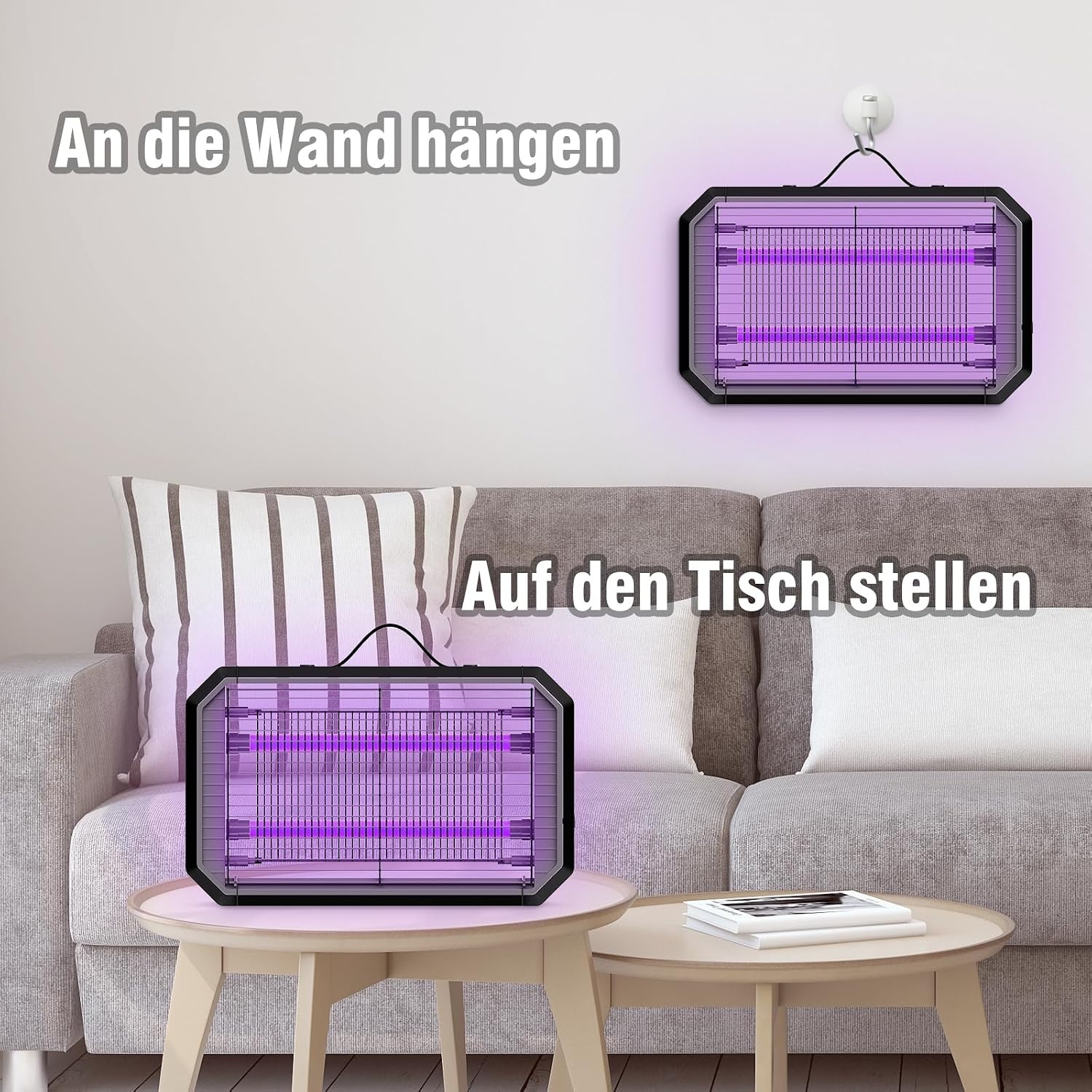 Elektrische Insectenverdelger 3800V - Muggenlamp met 37% Korting