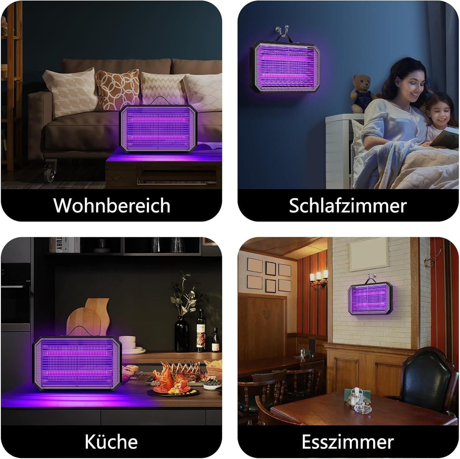 Elektrische Insectenverdelger 3800V - Muggenlamp met 37% Korting