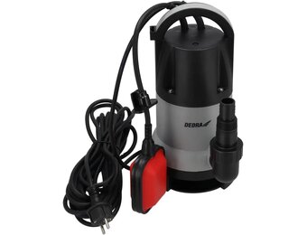 Dedra Dompelpomp 900W voor Schoon/Vuil Water - 7m Opvoerhoogte - Zwart