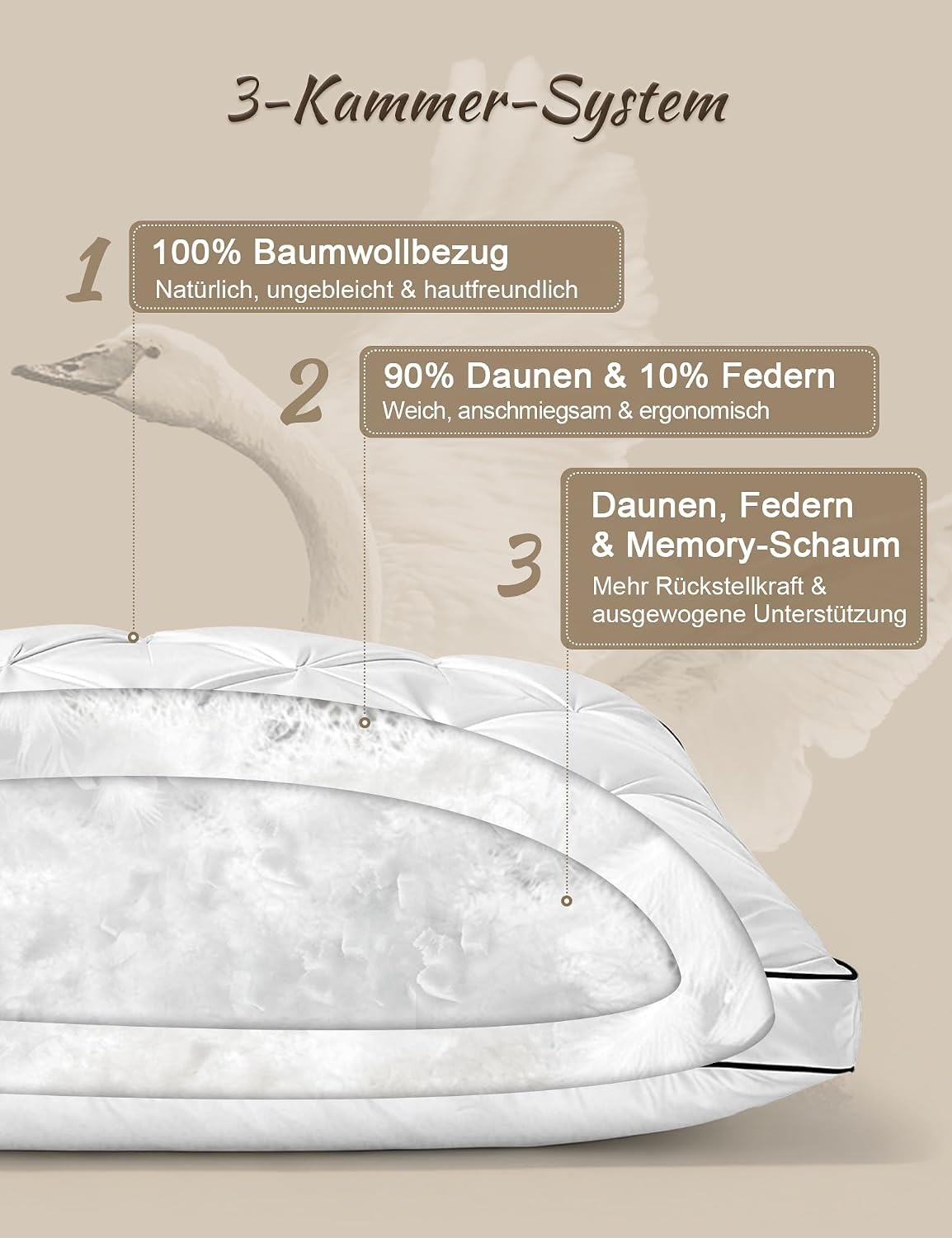 Luxe Donskussens (2-pack) 50x75 cm - 34% Korting!