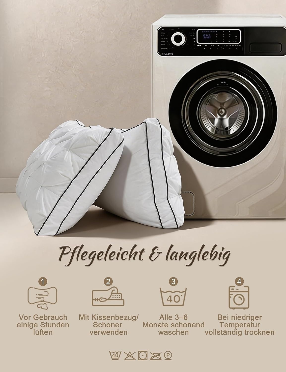 Luxe Donskussens (2-pack) 50x75 cm - 34% Korting!