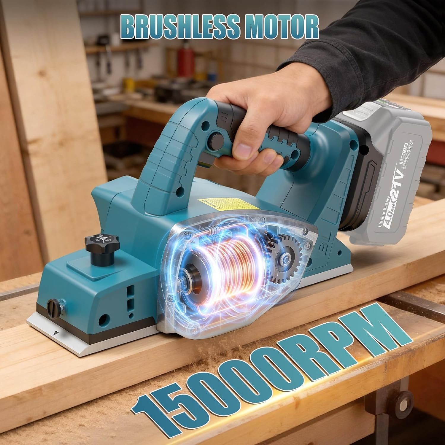 Makita Accuschaaf 18V - 82mm Breed, 34% Korting