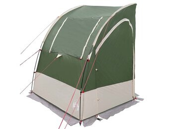 vidaXL Tent Groen/Zwart Polyester - 58% Korting!