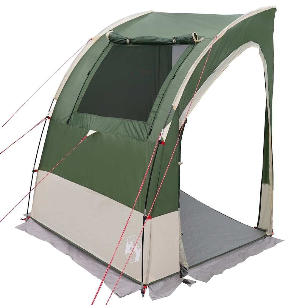 vidaXL Tent Groen/Zwart Polyester - 58% Korting!