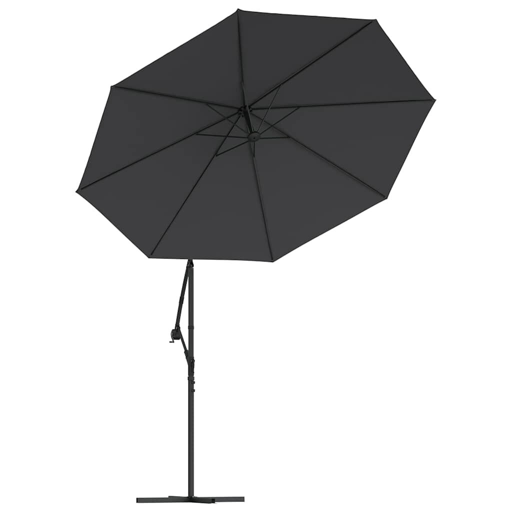 Parasoldoek Vervanging Zwart 350 cm - 33% Korting!