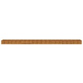 Verhoogde Plantenbak Cortenstaal 770x50x36 cm - 54% Korting