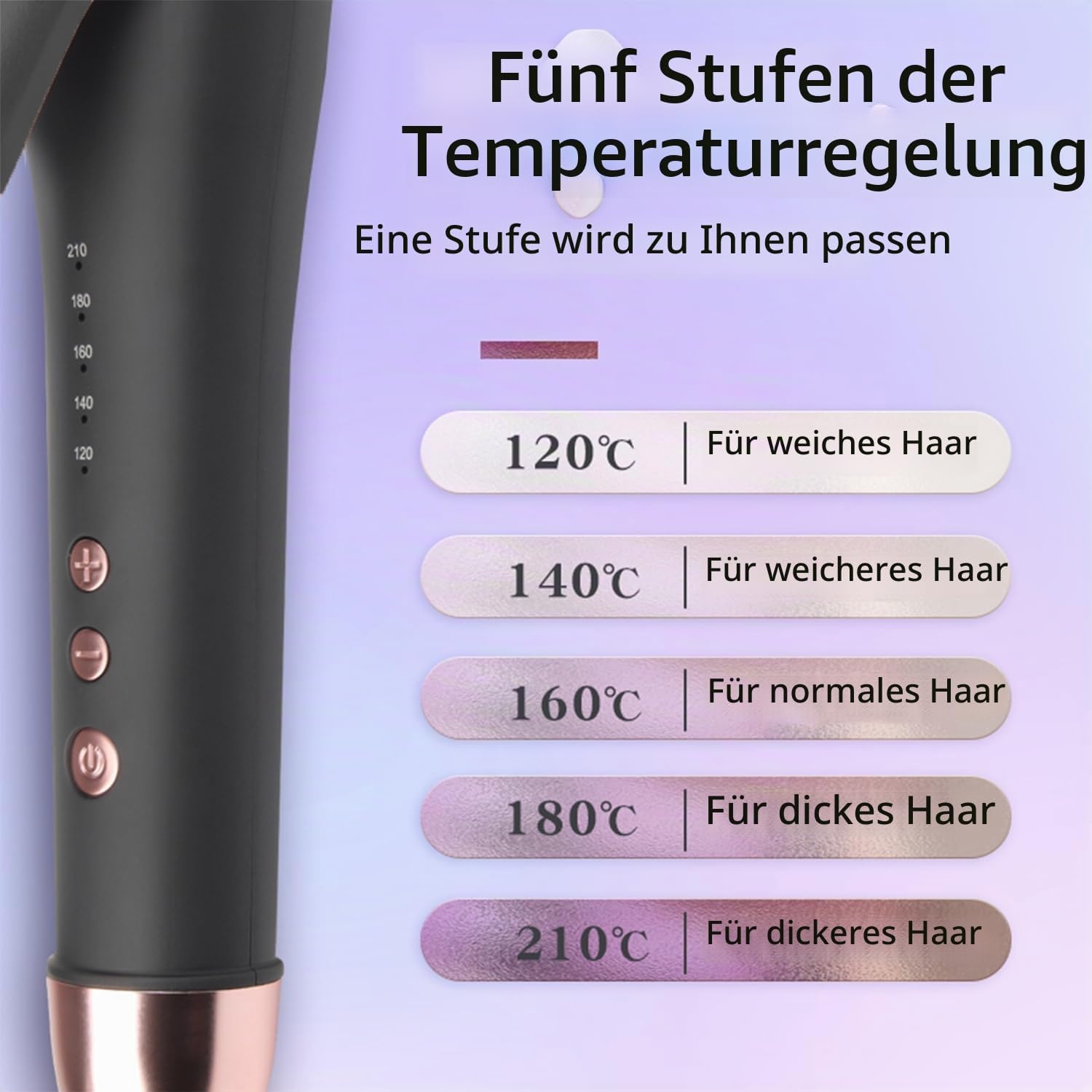 DSGKUU 2-in-1 Krul- en Stijltang 30mm Roze - 37% Korting