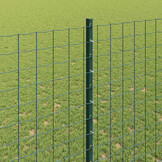 vidaXL ingegraven hekpalen 5 st Groen 200 cm Gepoedercoat staal