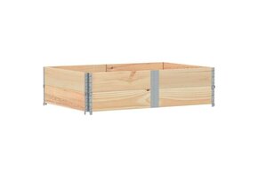 Palletopzetranden Grenenhout (2 stuks) - 40% Korting