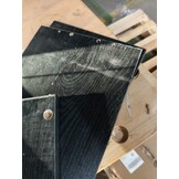 vidaXL Wandgemonteerde wastafelmeubel Zwart eiken 49,5 x 41 x 64,5 cm